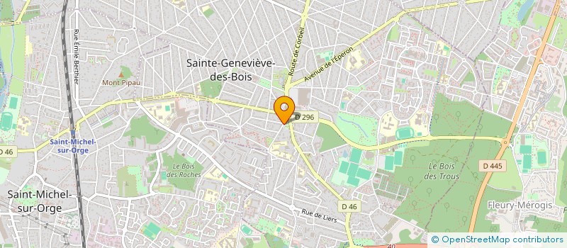 localisation de l'entreprise BAT'STYL à SAINTE-GENEVIEVE-DES-BOIS