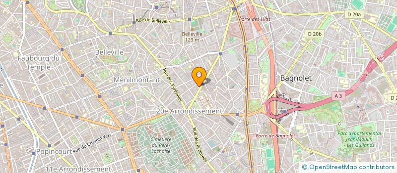 localisation de l'entreprise BAT STYLE  PARIS