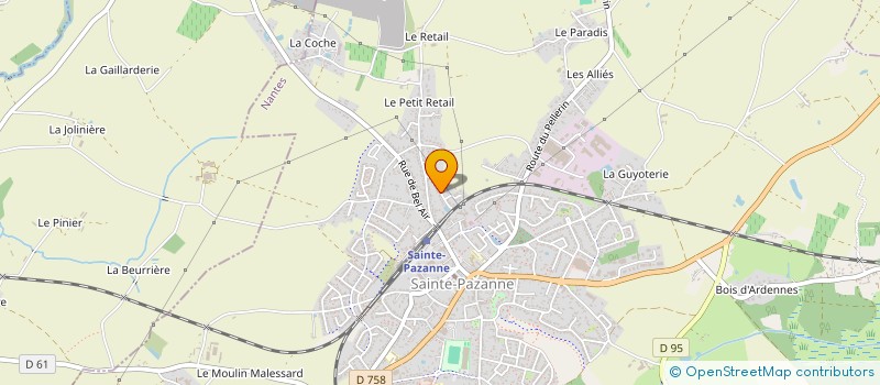 localisation de l'entreprise BAT TARIOL  SAINTE-PAZANNE