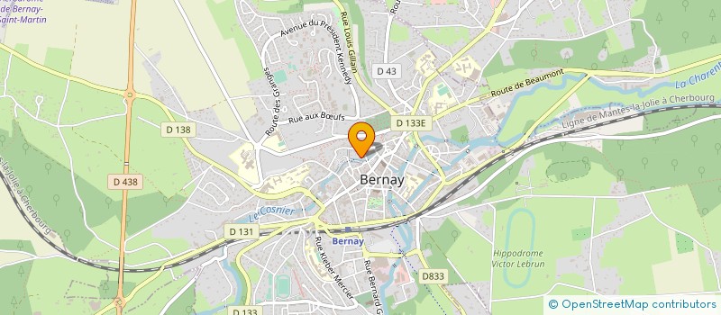localisation de l'entreprise BAT'TEAM SERVICES à BERNAY