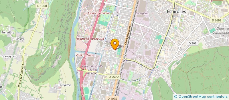 localisation de l'entreprise BAT & TECH à LE PONT-DE-CLAIX