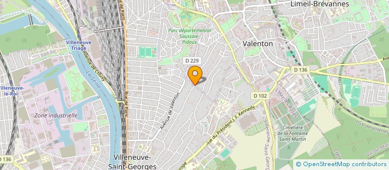 localisation de l'entreprise BAT TECH SERVICES à VALENTON