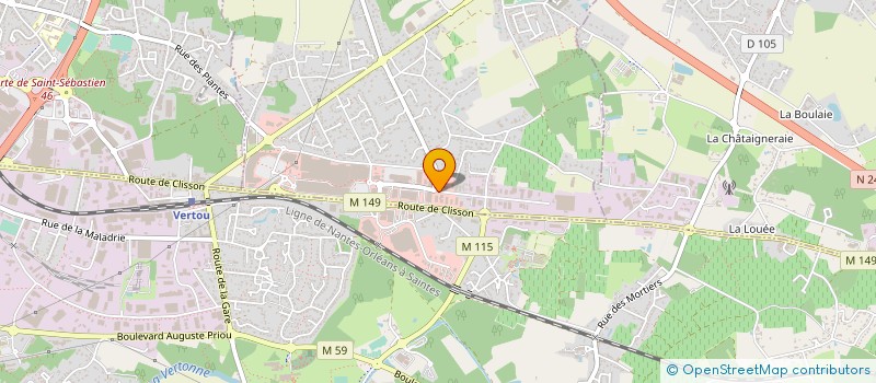 localisation de l'entreprise BAT-TIR  BASSE-GOULAINE