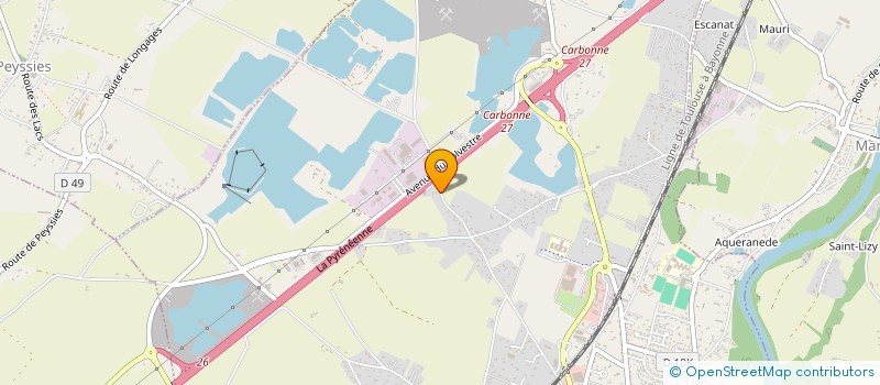 localisation de l'entreprise BAT-TRADITION  CARBONNE