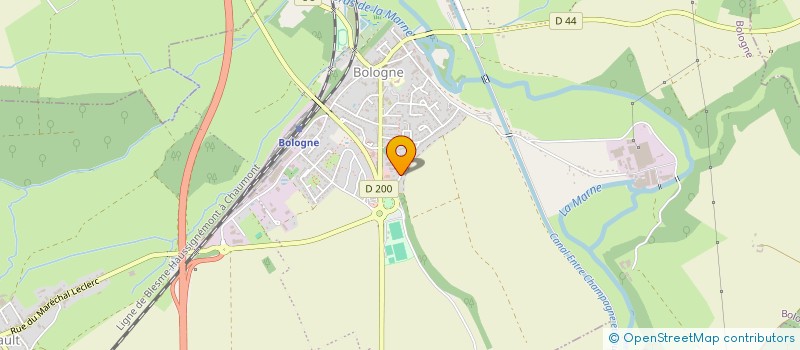 localisation de l'entreprise BAT TRAV PUBLIC CHEVRY CORVINI à BOLOGNE