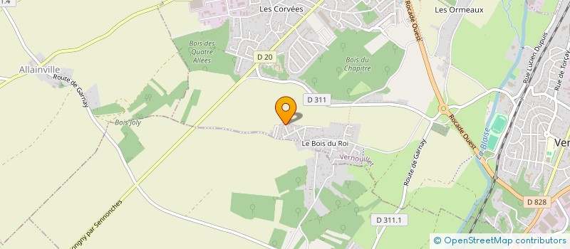 localisation de l'entreprise BAT & TRAVO à DREUX