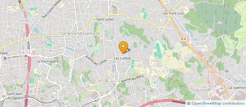 localisation de l'entreprise BAT Y TEC à MARSEILLE