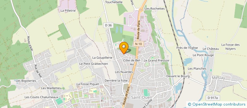 localisation de l'entreprise BATA FLAMENCA  SAINT-OUEN