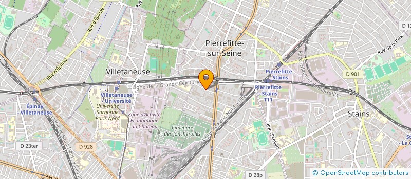 localisation de l'entreprise BATA PALMAS à PIERREFITTE-SUR-SEINE