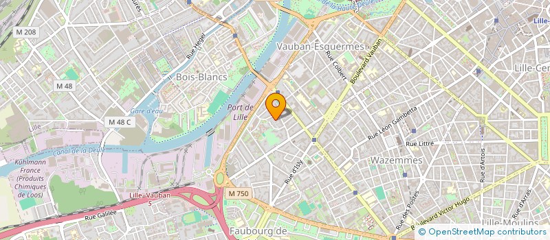 localisation de l'entreprise BATACLAN à LILLE