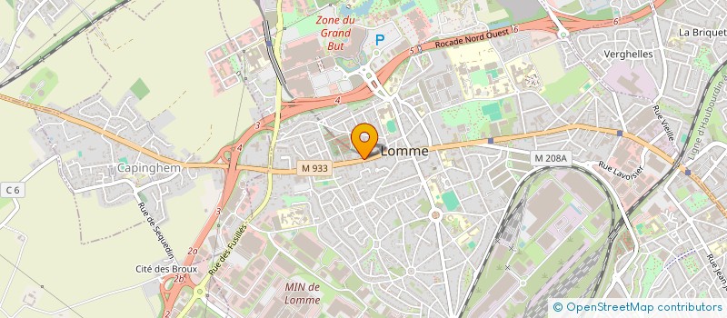 localisation de l'entreprise BATAILLE 2 à LILLE