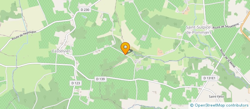 localisation de l'entreprise BATAILLE  SAINT-MARTIN-DE-LERM