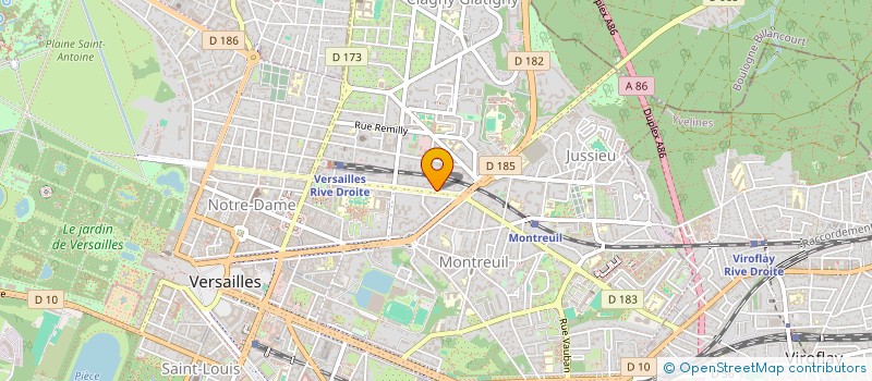 localisation de l'entreprise BATAILLE  VERSAILLES