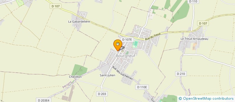 localisation de l'entreprise BATAILLE  SAINTE-SOULLE