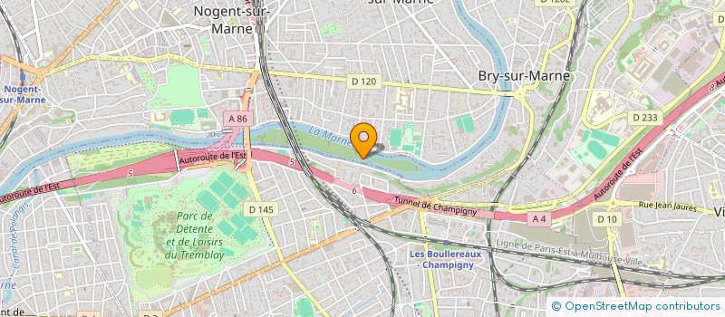 localisation de l'entreprise BATAILLE DE SAINT LOUIS  LE PERREUX-SUR-MARNE