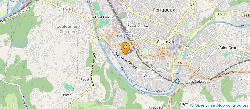 localisation de l'entreprise BATAILLER C ET J CLAUDE  PERIGUEUX