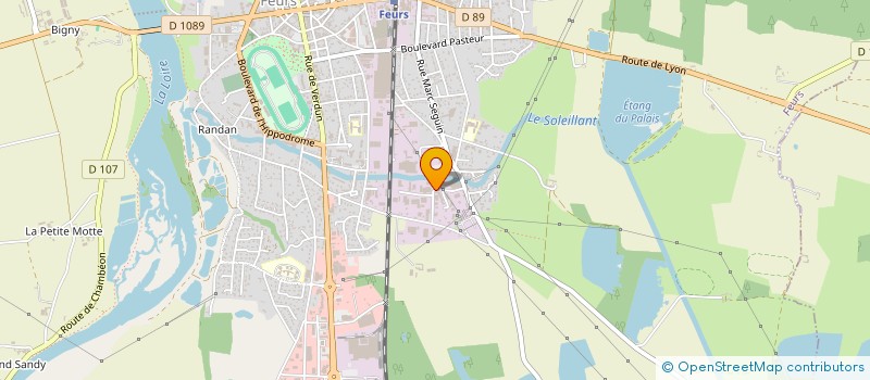 localisation de l'entreprise BATAILLON AUTOMOBILES  FEURS