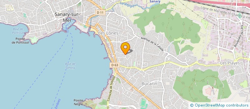 localisation de l'entreprise BATAL FINANCIAL CONSULTING à SIX-FOURS-LES-PLAGES