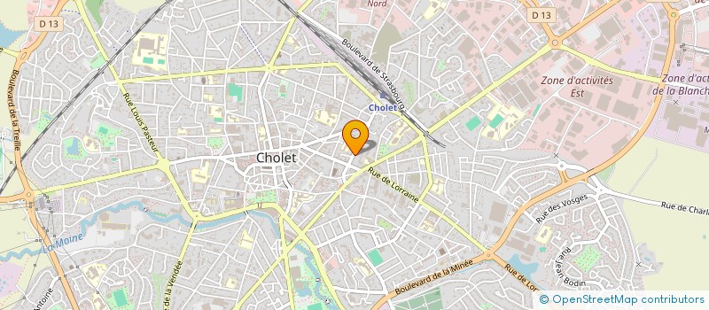 localisation de l'entreprise BATALARYMMO à CHOLET