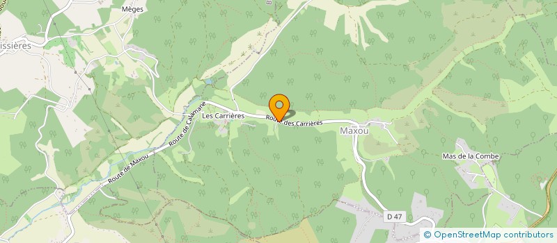 localisation de l'entreprise BATALEX  MAXOU