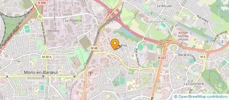 localisation de l'entreprise BATAMAT LOCATION à VILLENEUVE D ASCQ