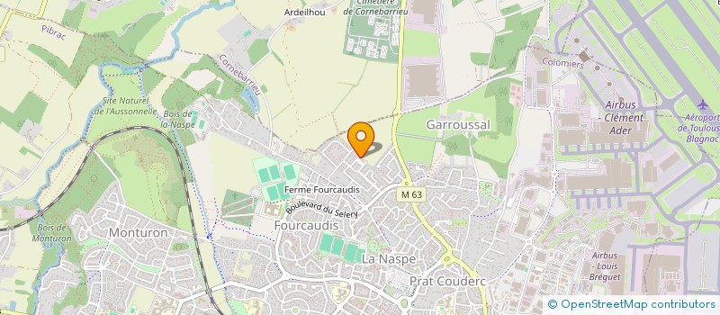 localisation de l'entreprise BATANANT à COLOMIERS