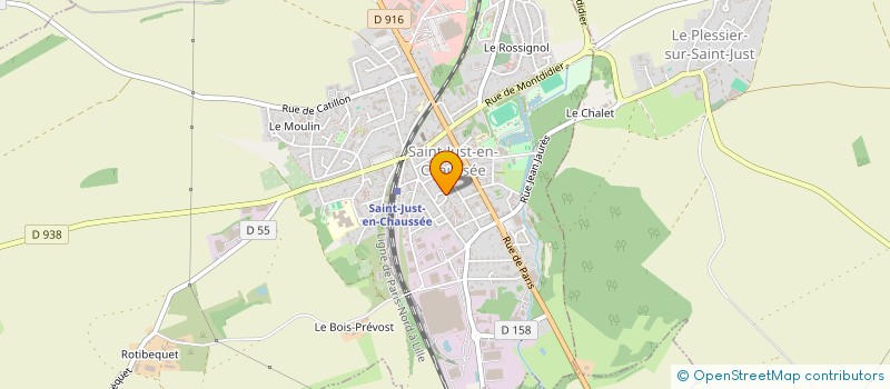 localisation de l'entreprise BATANG TORU CONSERVATION (BTC)  SAINT-JUST-EN-CHAUSSEE