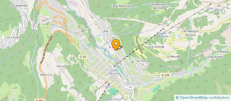 localisation de l'entreprise BATANGELE à MORZINE