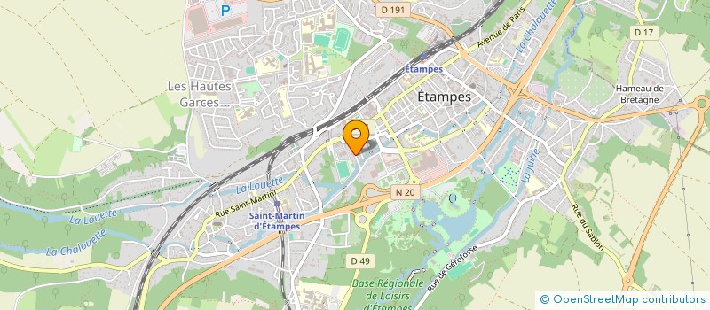 localisation de l'entreprise BATAPSKEI  ETAMPES