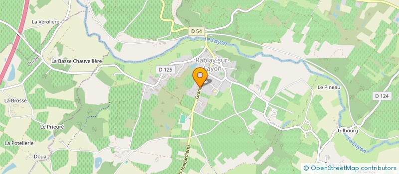 localisation de l'entreprise BATARDIERE TML à BELLEVIGNE-EN-LAYON