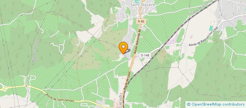 localisation de l'entreprise BATARDY à SAINT-NAZAIRE