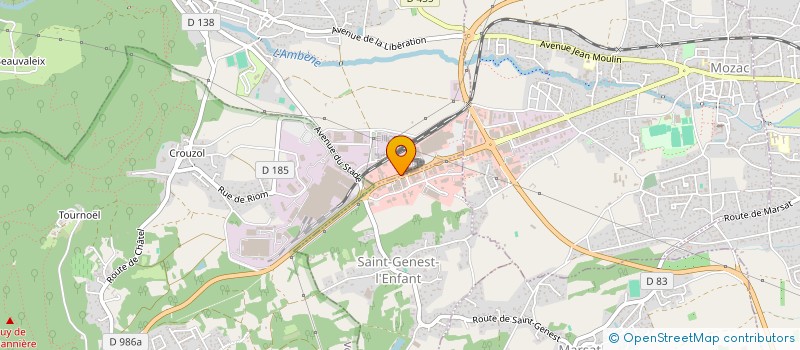 localisation de l'entreprise BATAUREL  ENVAL