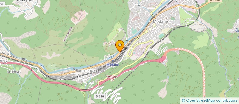 localisation de l'entreprise BATAVIA à MODANE