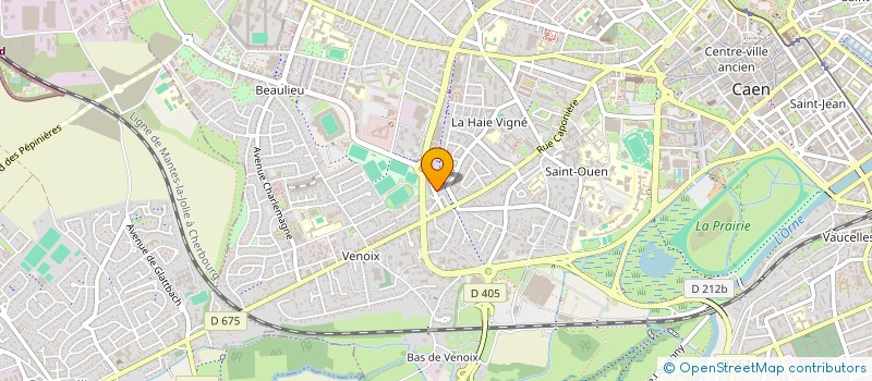 localisation de l'entreprise BATAVIA COMMUNICATION à CAEN
