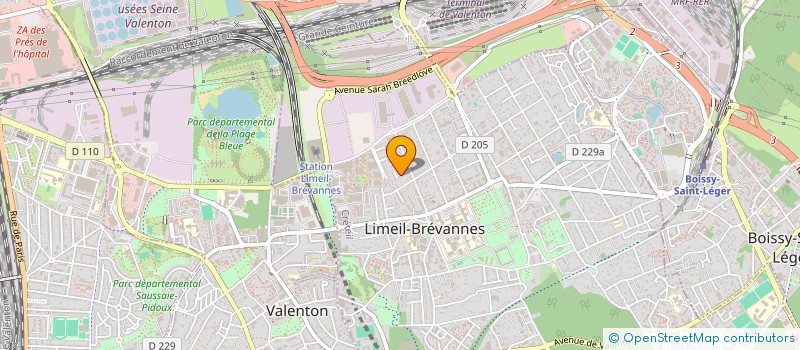 localisation de l'entreprise BATAYOH à LIMEIL-BREVANNES