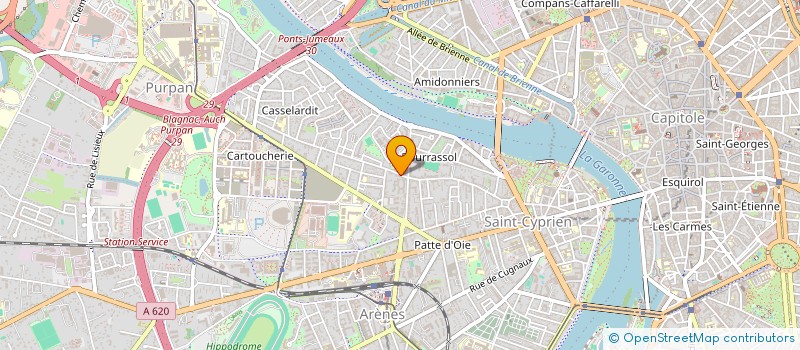 localisation de l'entreprise BATBEN à TOULOUSE