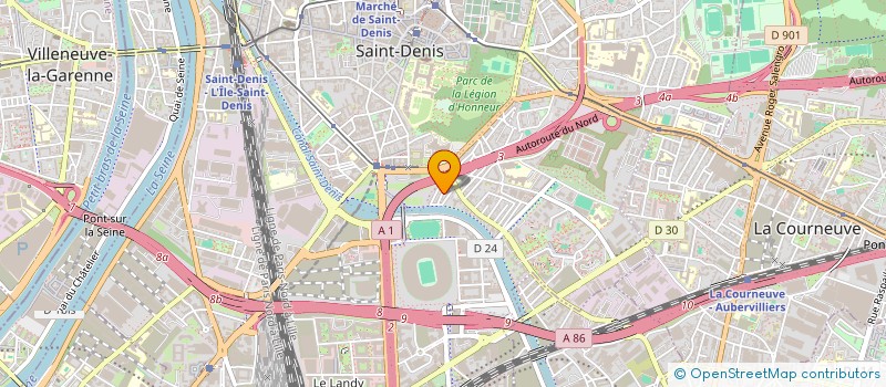 localisation de l'entreprise BATBIL à SAINT-DENIS