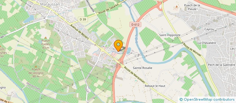 localisation de l'entreprise BATBOU  MARAUSSAN