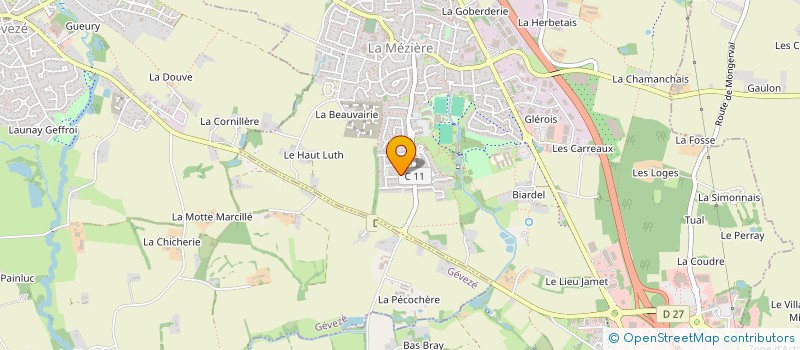 localisation de l'entreprise BATCAPT  LA MEZIERE