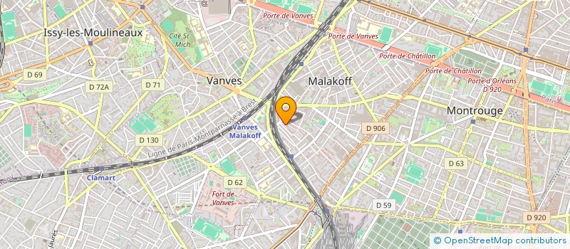 localisation de l'entreprise BATCEUR  MALAKOFF