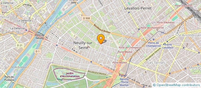 localisation de l'entreprise BATCHOOP à NEUILLY-SUR-SEINE