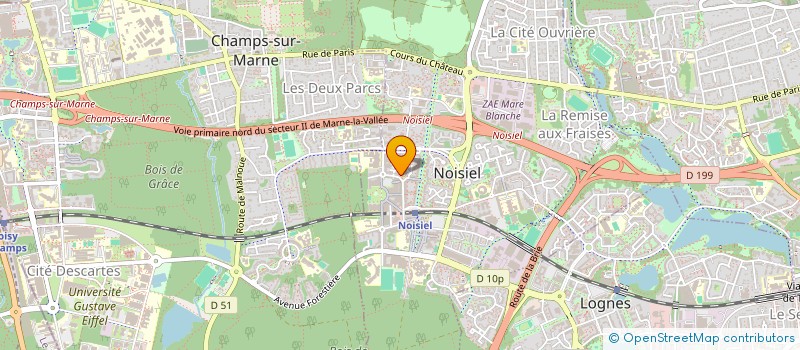 localisation de l'entreprise BATCITY  NOISIEL