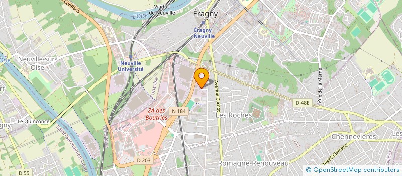 localisation de l'entreprise BATCO  CONFLANS-SAINTE-HONORINE