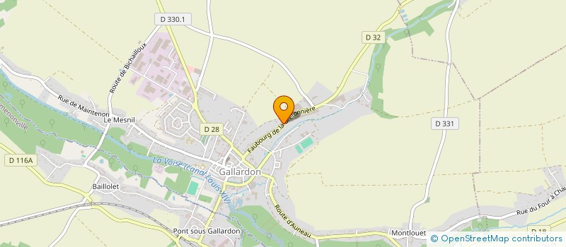 localisation de l'entreprise BATCONSLUX à GALLARDON