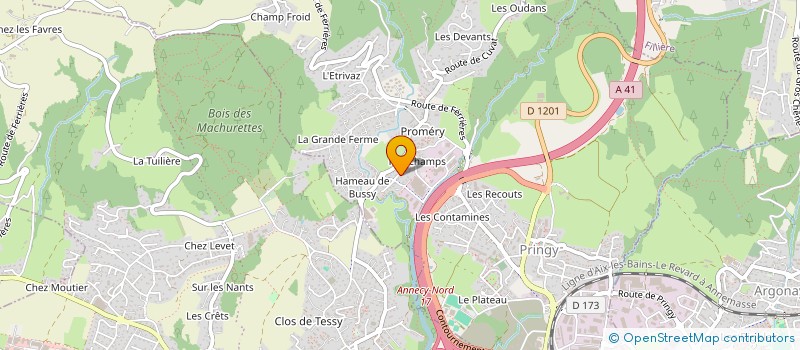 localisation de l'entreprise BATCONTROL à ALLERIOT