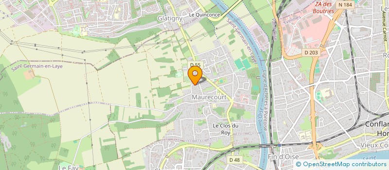 localisation de l'entreprise BATCORP  MAURECOURT