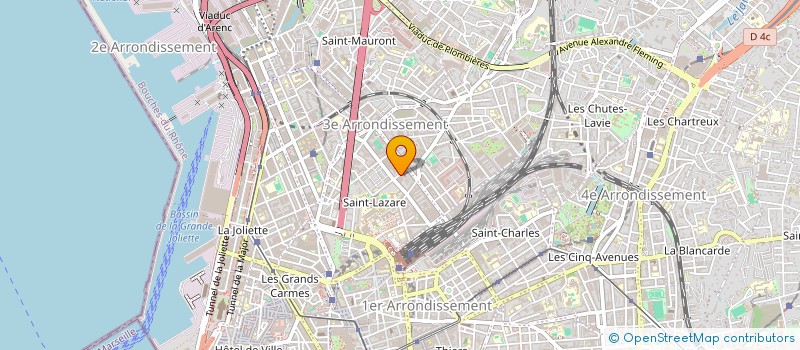 localisation de l'entreprise BATDECOPEINT à MARSEILLE