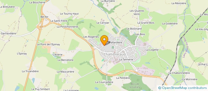 localisation de l'entreprise BATE PAPO à CHANVERRIE