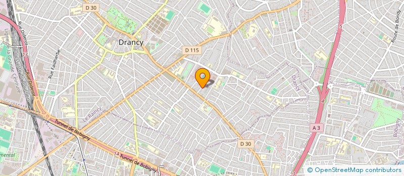 localisation de l'entreprise BATE RENOV à DRANCY