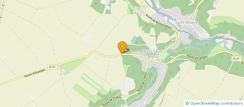localisation de l'entreprise BATEAU CHOCOLATE  CHALO-SAINT-MARS